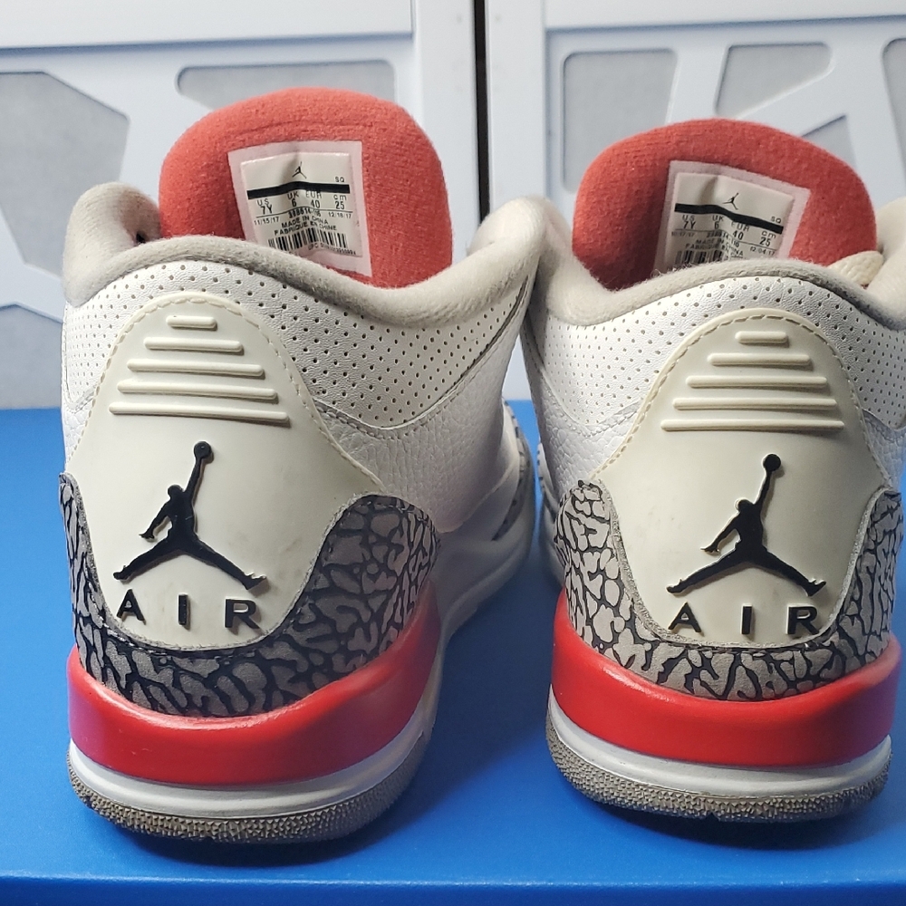 Jordan Kids Sneakers White and Red